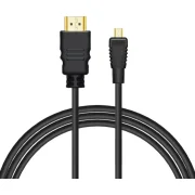 HDMI kabelis (m) - micro HDMI (m) 1.5m cl-177 meln