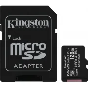 Kingston MicroSD 128Gb Canvas Select Plus + SD Ada