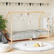 bērnu gultas rāmis, 80x200 cm, priedes masīvkoks