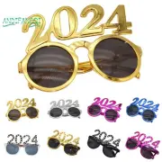 1 Pair Happy New Year 3D Party Glasses - Shining R