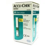 ACCU-CHEK Active glikozes teststrēmeles N25 Medicī