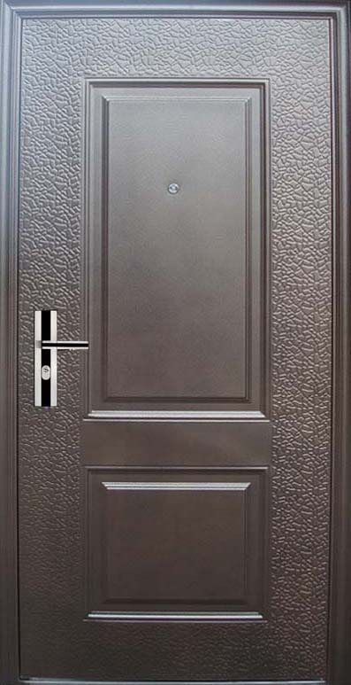 AQ-31 EC  izmērs 860*2050;  960*2050;  apraksts Durvju biezums: 50 mm Durvju pildījums: šūnu struktūra Durvju pārklājums: pulverveida Durvju komplektācijā ietilpst: -1 slēdzis ar 5 atslēgām; -Blīvgumija; -3 noslēptas eņģes; 
80.00 Ls