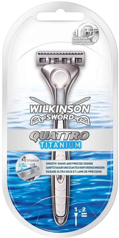 Wilkinson Quattro Titanium skūšanās sistēma 1gab. 
7.59 Ls