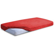 sarkana gultas veļa