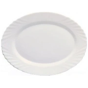 ovāls šķīvis