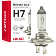 AMIO Halogēna auto lampa H7 12V 55W UV filter (E4)