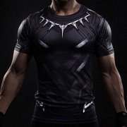 Vīriešu treniņu kompresijas krekls ar 3D apdruku T