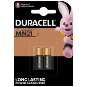 Duracell MN21/A23 Alkaline Manganese Dioxide Battery 12V (2gab. blister)