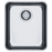 tērauda izlietne zem virsmas