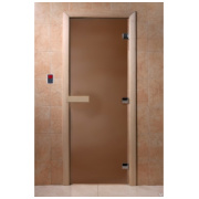 saunas durvis matēts