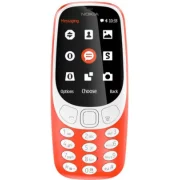 Nokia 3310 6,1 cm (2.4") Sarkans