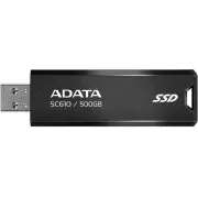 External SSD|ADATA|SC610|500GB|USB 3.2|Write speed