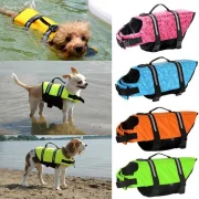 Mājdzīvnieku peldveste suns vasaras drošības veste