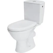 Cersanit WC kompaktpods Merida 010 3/6, horizontāls izvads, polipropilēna vāks