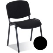 NOWY STYL Krēsls ISO BLACK Plastic, melns (350-005