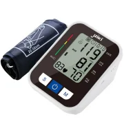 Pārnēsājams Rokas Augšdelma Asinsspiediena Mērītājs Tonometrs ZK-B872YA | Portable Blood Pressure Meter Heart Rate Monitor