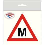 magnētiska m zīme