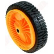 riteņi zāles pļāvējiem