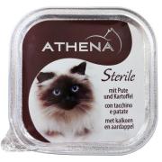 Athena pastēte steriliz. kaķiem ar tītaru un kart.