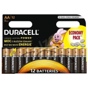 baterijas duracell base alkaline aa