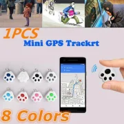 8 Krāsu Cute Dog Paw Daudzfunkcionāls BT GPS bērnu