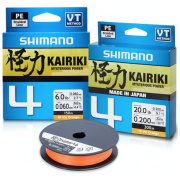 shimano kairiki 4 300m orange