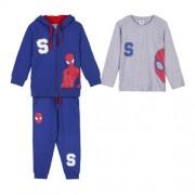 Bērnu Sporta Tērps Spiderman 3 Daudzums Zils