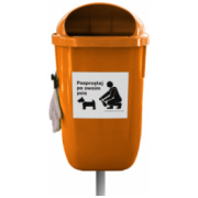 urna suņu ekskrementiem